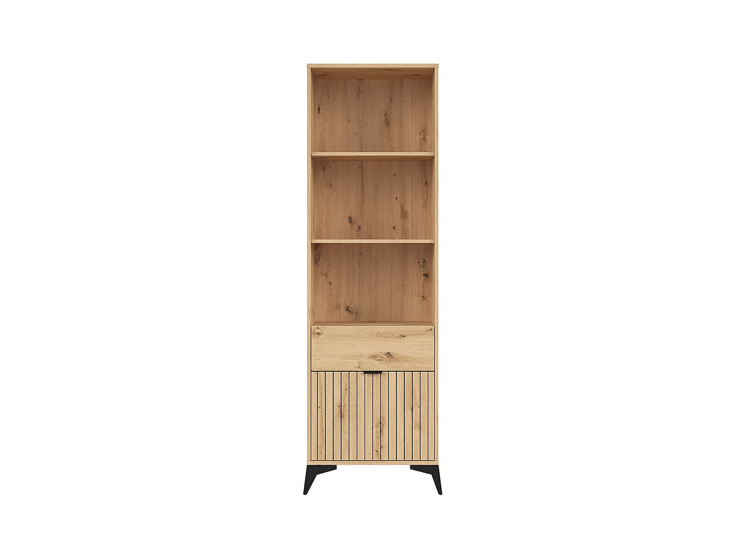 Bibliothèque 1 porte 1 tiroir Mao Bois