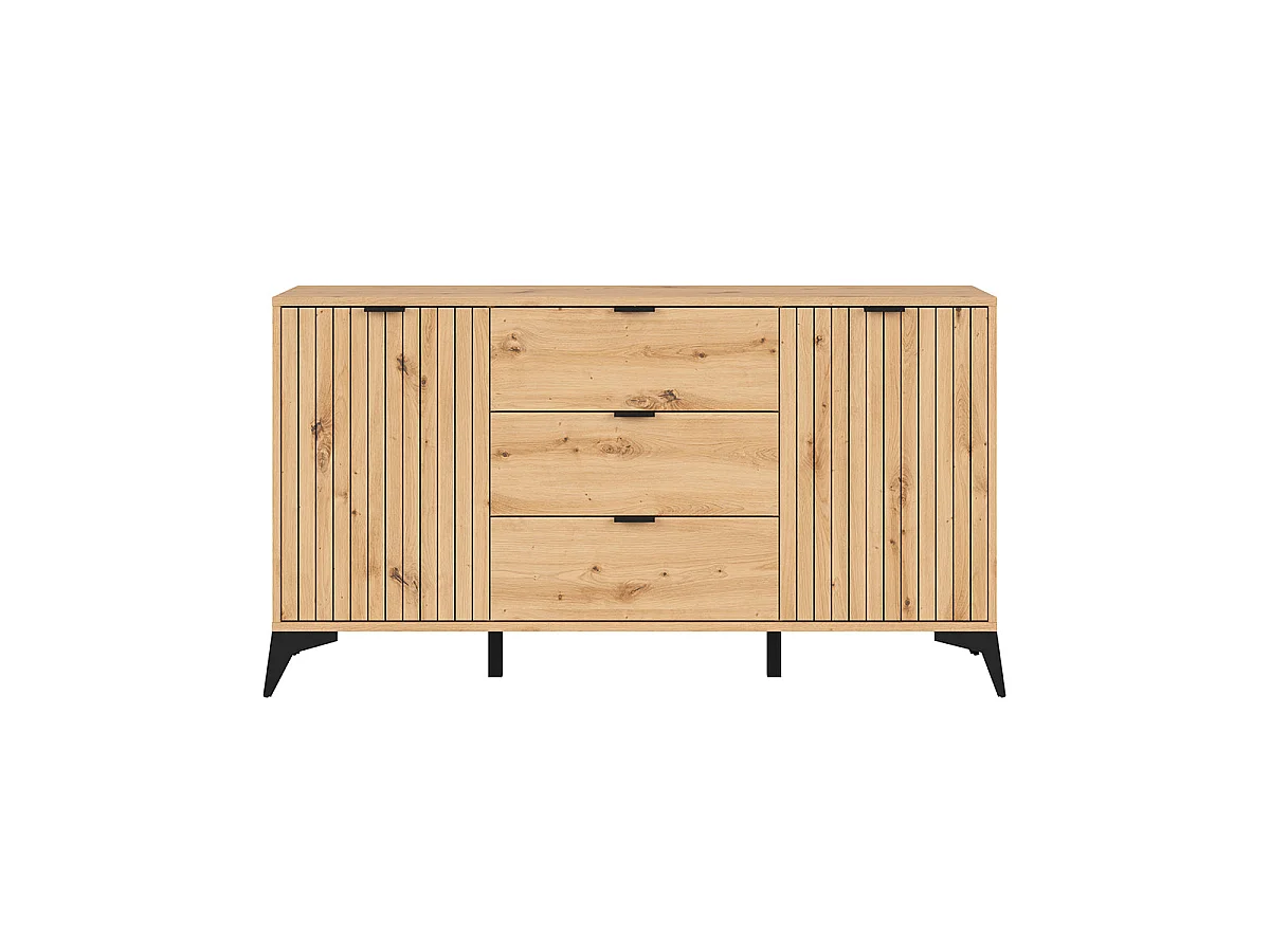2-door 3-drawer sideboard 150 cm Mao Wood