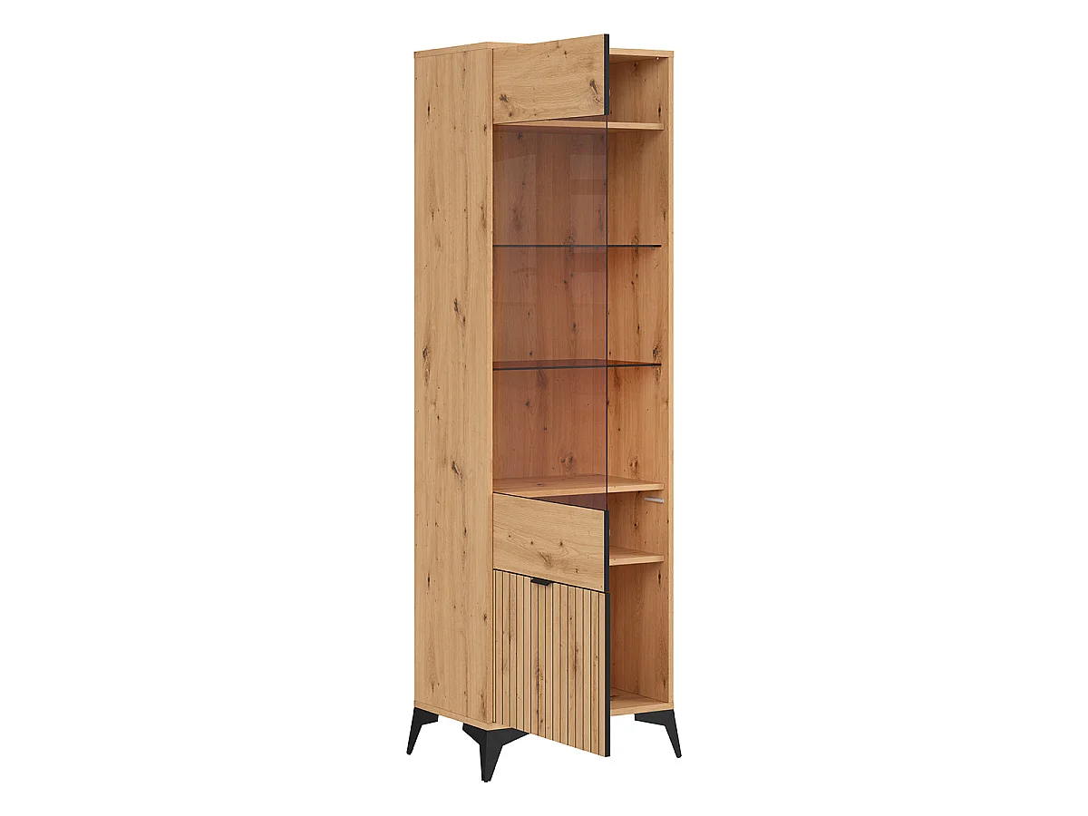 Vitrine 2 portes Mao Bois