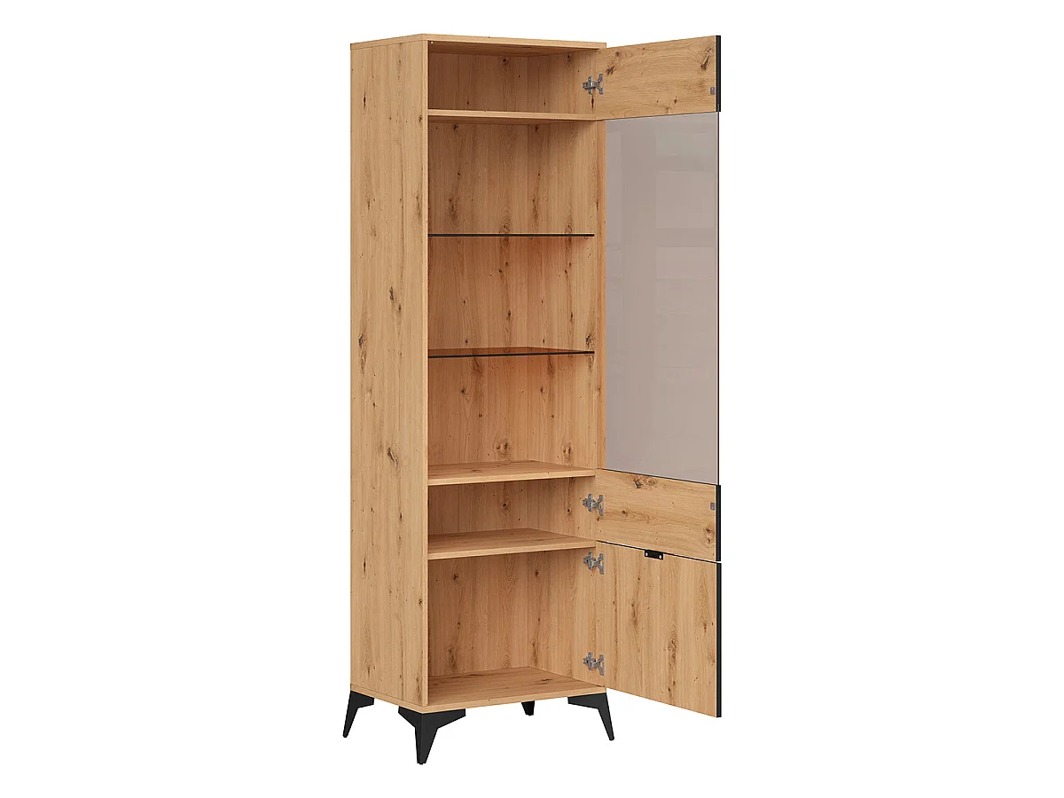 Vitrine 2 portes Mao Bois