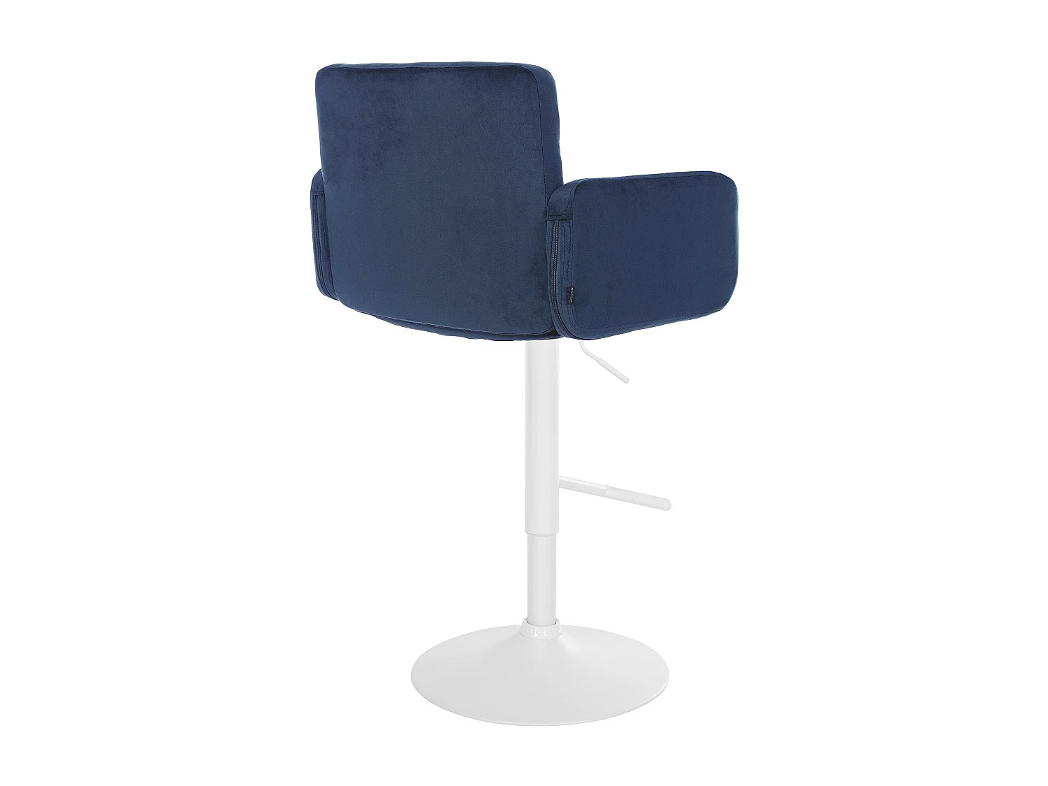 Tabouret de bar - Velours & Métal - Bleu - Los Angeles