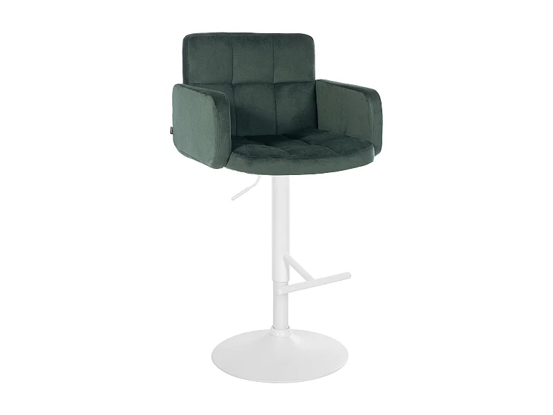 Tabouret de bar - Velours & Métal - Vert foncé - Los Angeles