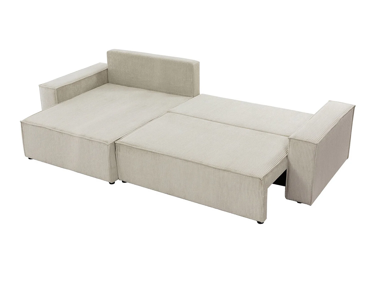 Sofá rinconero Vespes II, Gris oscuro, Función de descanso, Almacenaje