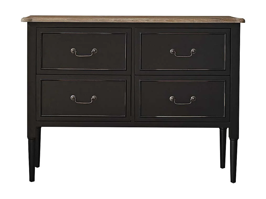 Commode en mindi massif 120 cm