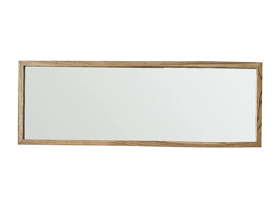 Espejo rectangular de madera de acacia maciza