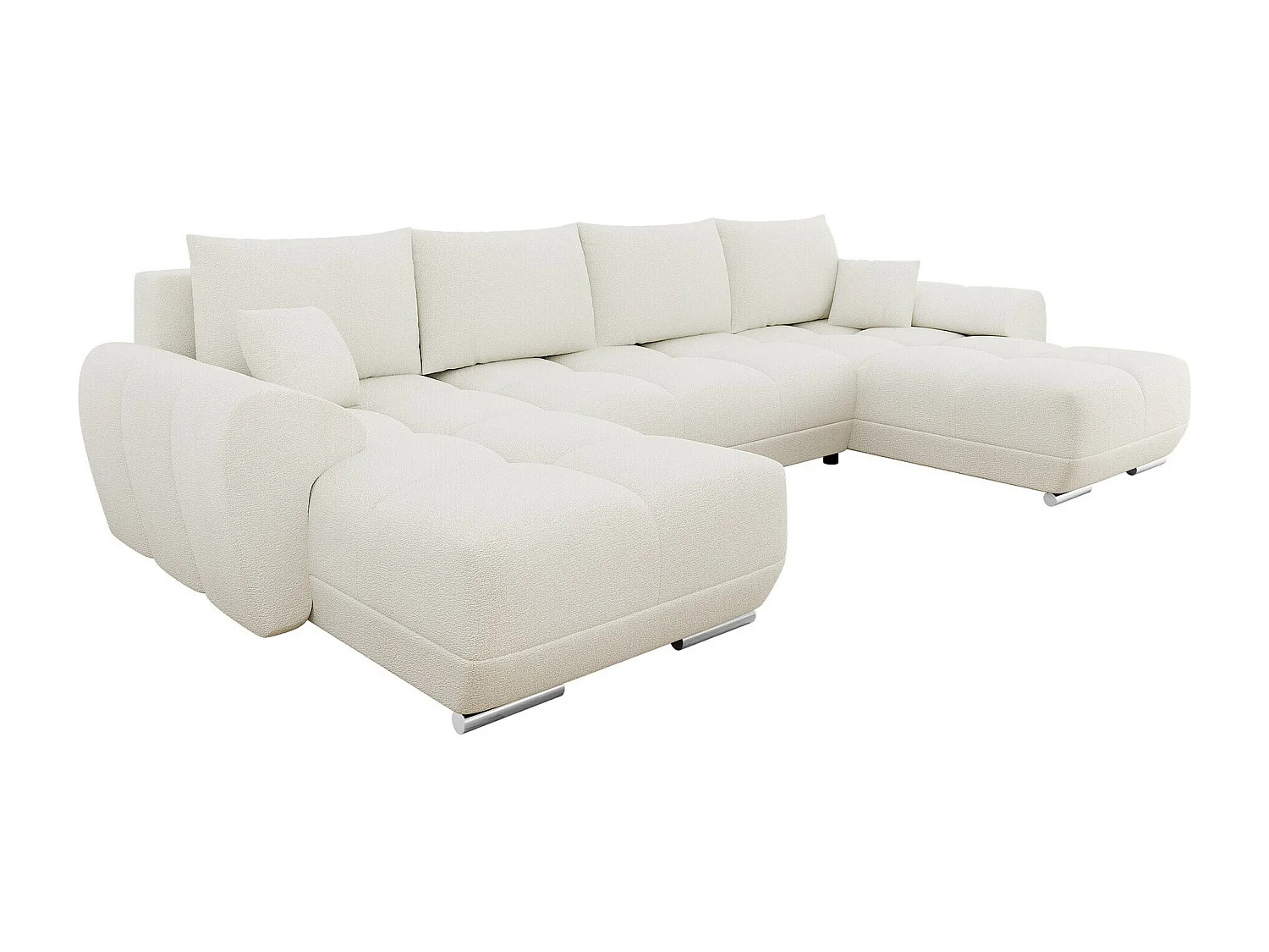 Canapé d'angle Camden 101, Brun clair, Disponible, 362x183x85cm