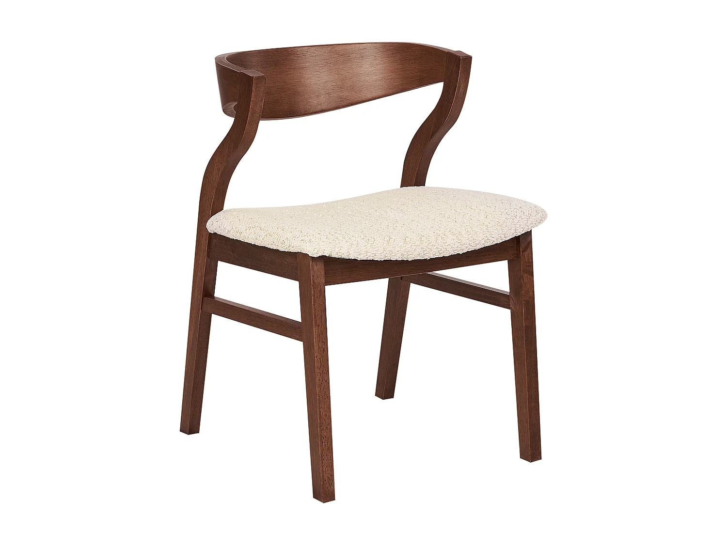 Lot de 2 chaises de salle à manger MAROA Bois Beige clair