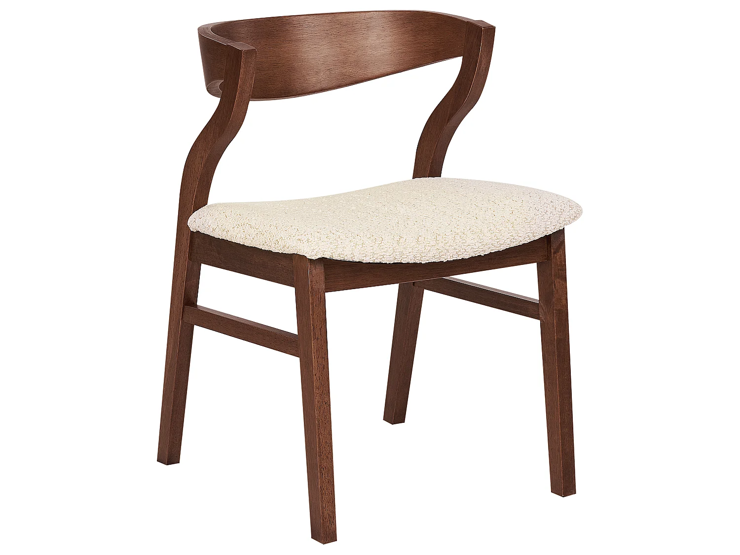 Lot de 2 chaises de salle à manger MAROA Bois Beige clair