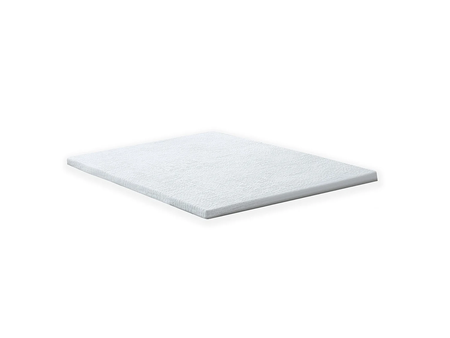 Surmatelas déhoussable Mousse HS 40kg souple et respirante - 160 x 200 cm