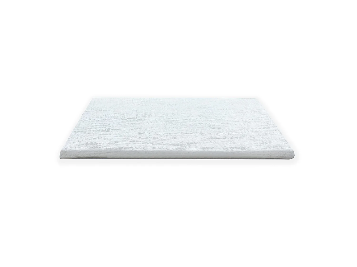 Surmatelas déhoussable Mousse HS 40kg souple et respirante - 160 x 200 cm