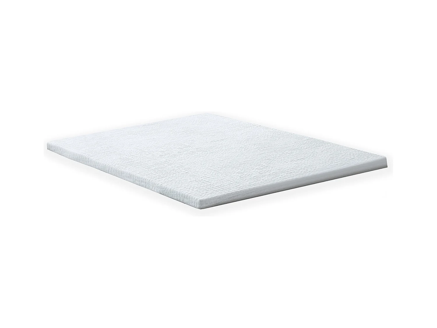 Surmatelas déhoussable Mousse HS 40kg souple et respirante Dimensions - 180 x 200 cm
