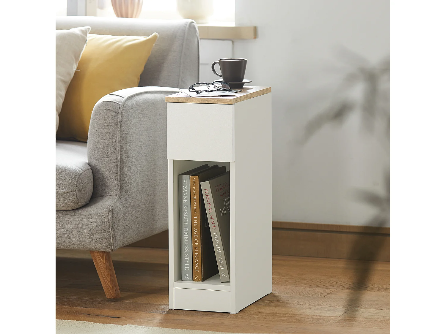 SoBuy FRG282-SCH Portemanteau Mural Étagère 3 Tiroirs Meuble d’entrée Penderie mural Noir