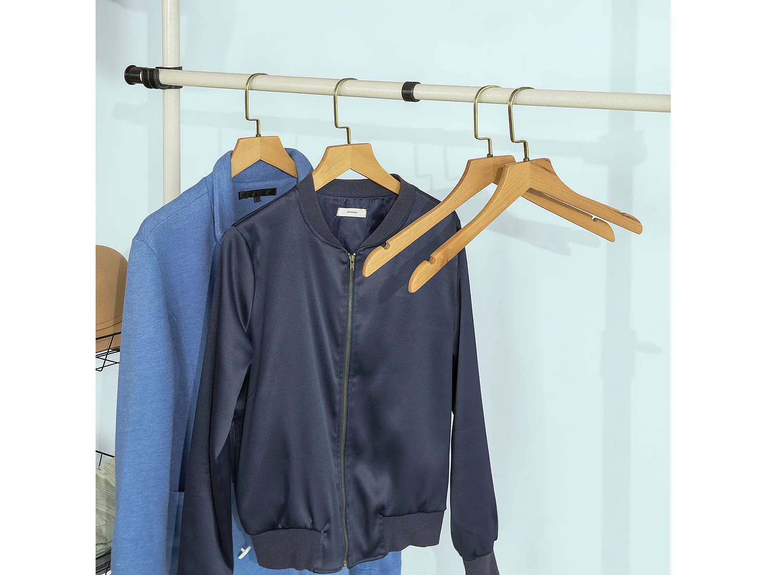 Teleskop Garderoben System KLS04 3 x 270 x 305cm