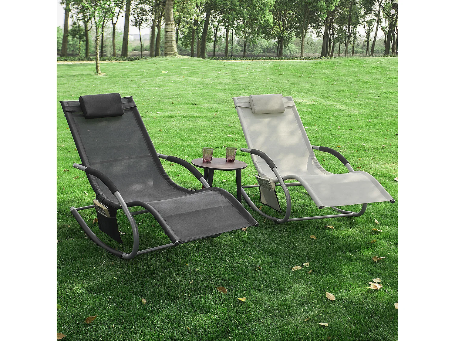 Gartenliegen OGS28-SCHx2 158 x 86 x 62cm