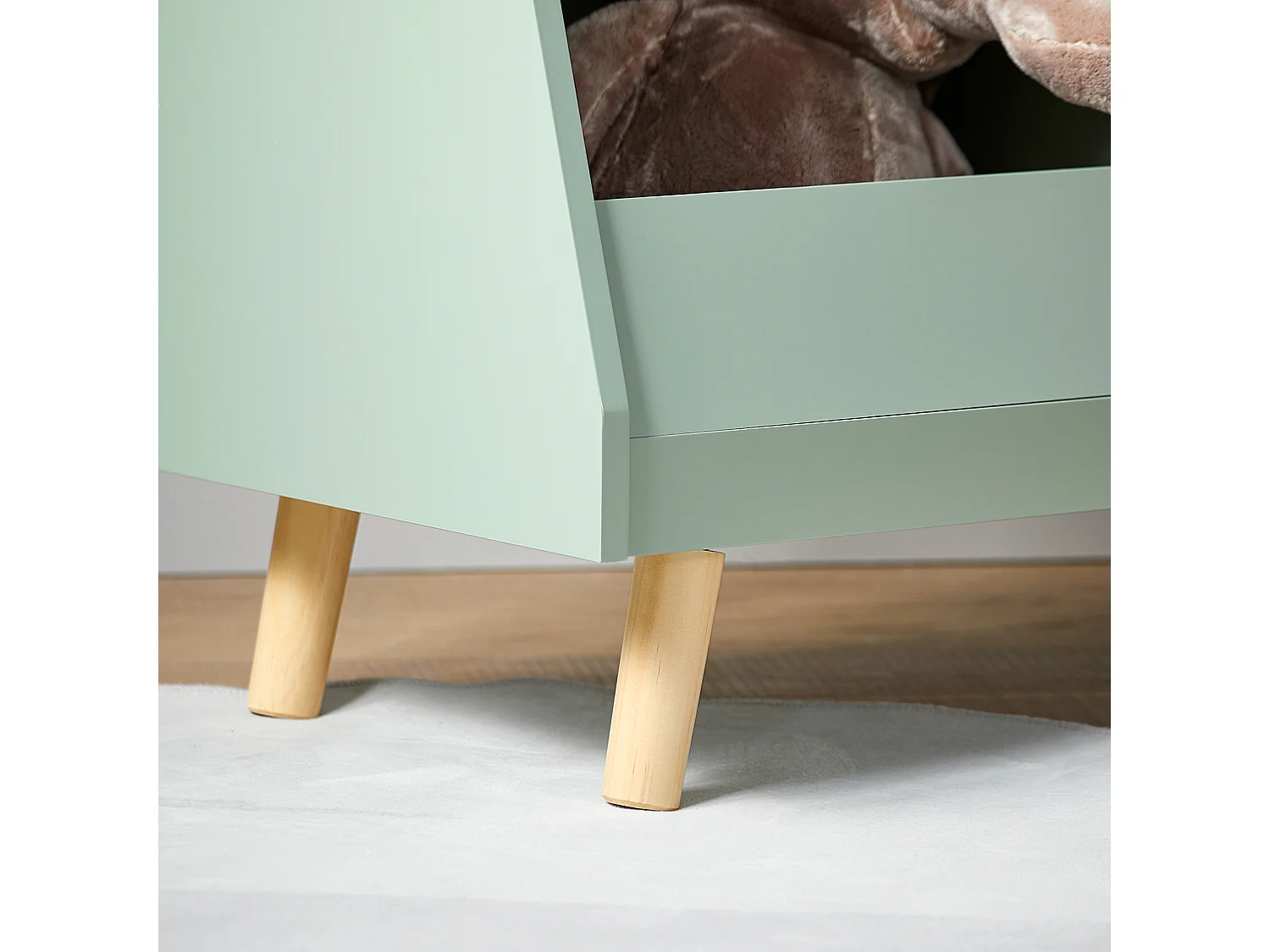 SoBuy KMB19-GR Bibliothèque Enfant, Étagère à Livres, Meuble Rangement Enfant,   5 Compartiments Ouverts