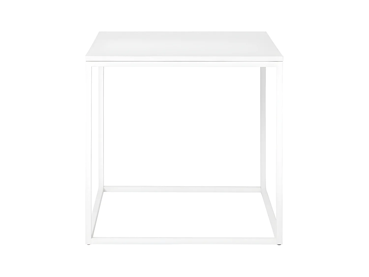 Tavolo angolare Vita bianco.