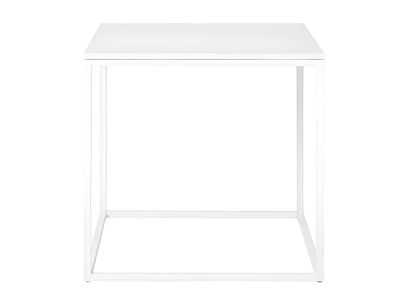 Vita Eckbeistelltisch weiß.