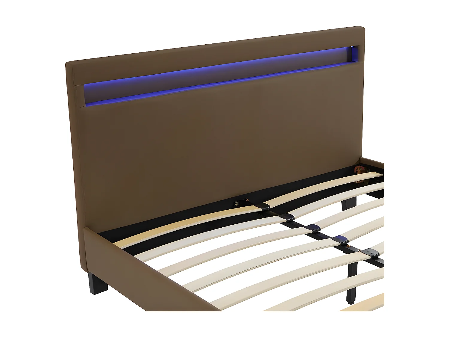 Lit LED "Maria" - 140 x 190 cm - Taupe