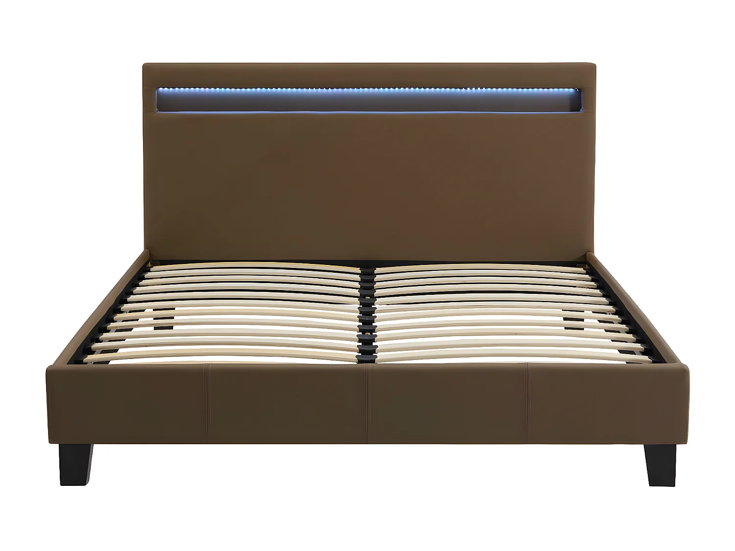 Lit LED "Maria" - 140 x 190 cm - Taupe