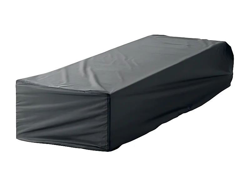 Schutzhülle für Sonnenliege - 194 x 71 x 35 cm - Schwarz