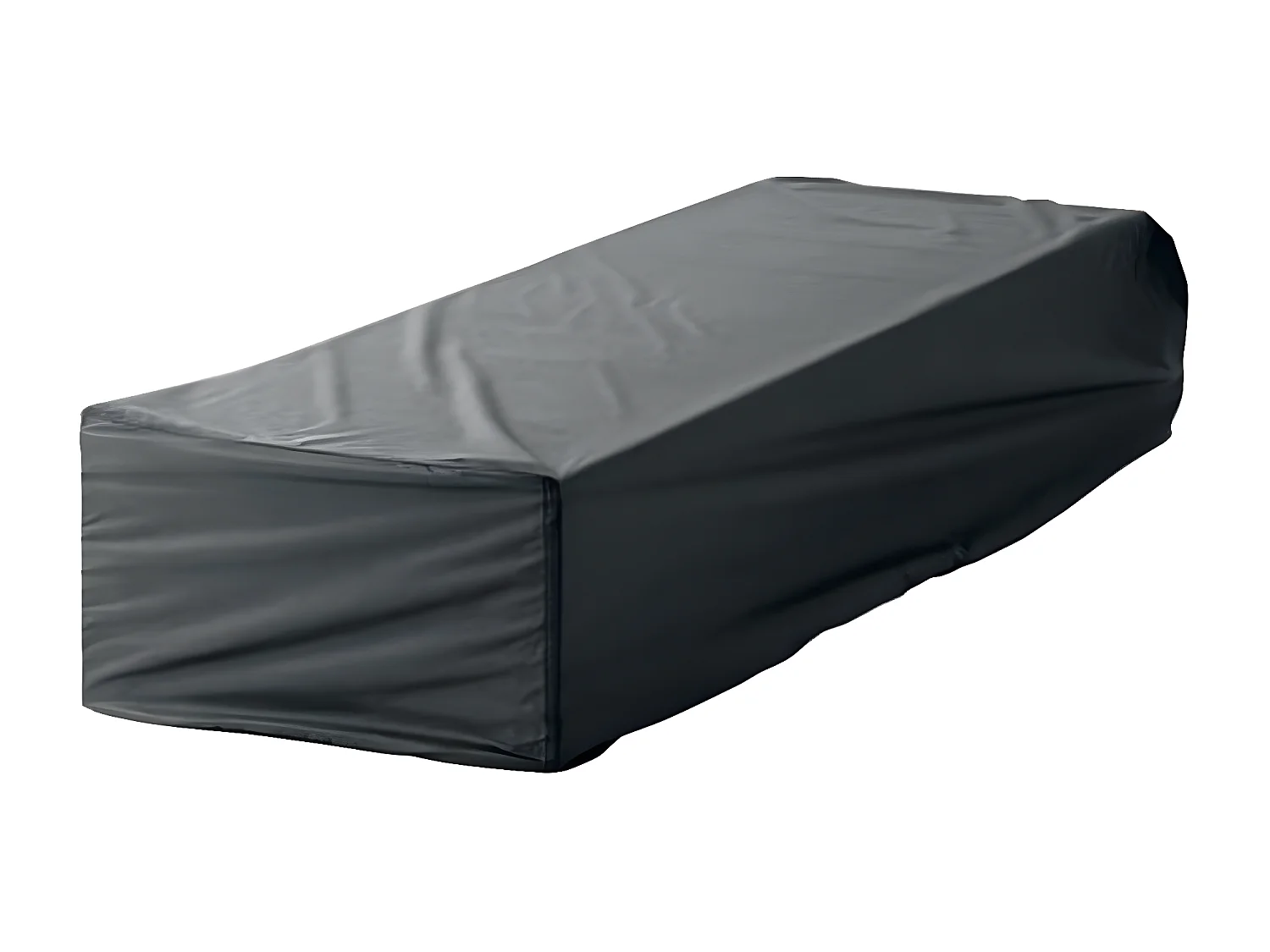 Schutzhülle für Sonnenliege - 194 x 71 x 35 cm - Schwarz