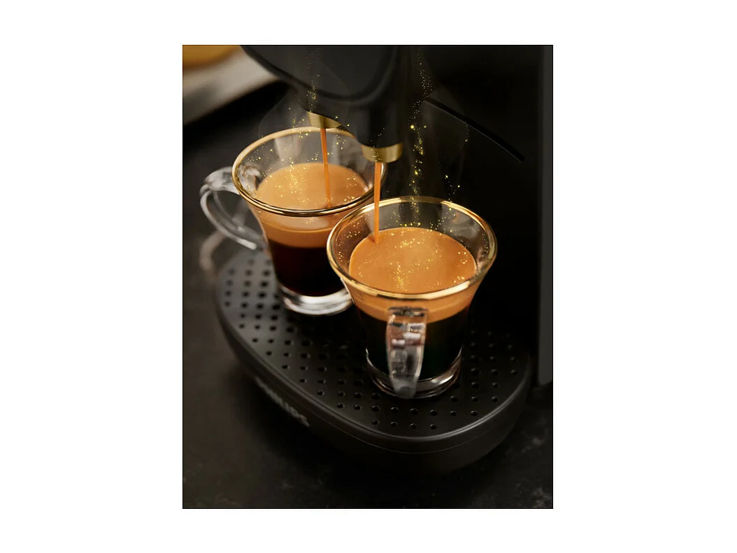 Cafetera de cápsulas L'OR Barista Sublime Philips 1450W 0,8L doble filtro negro