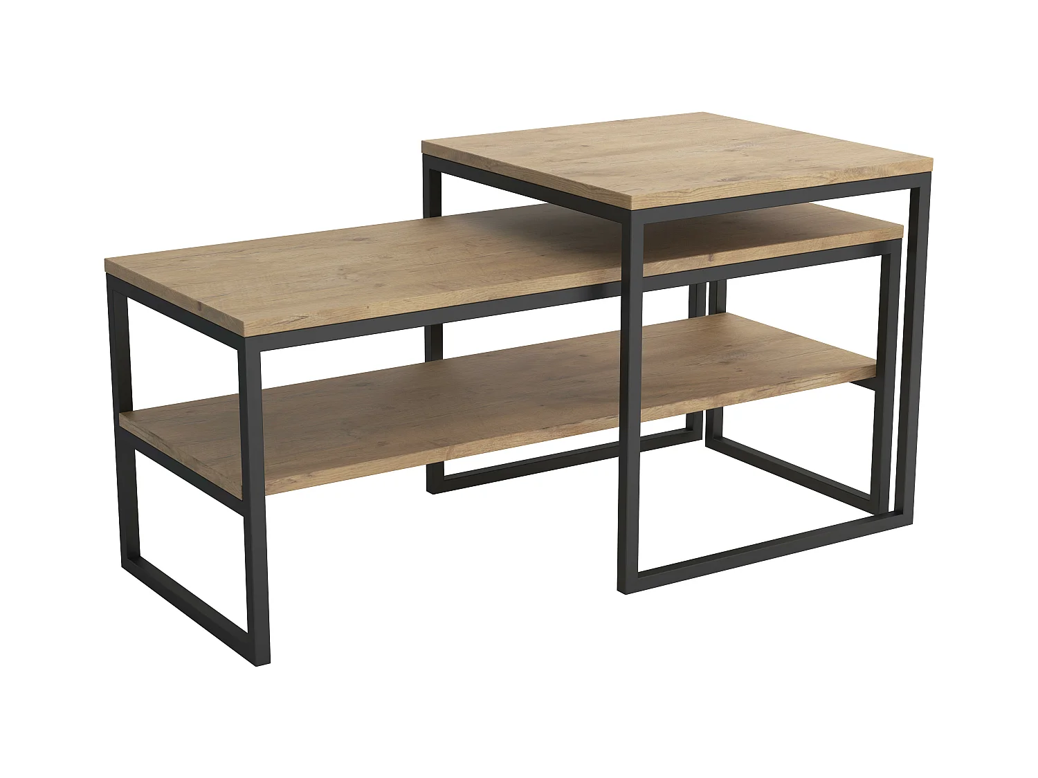 Tavolino TONY CT50 50x50x50 marrone