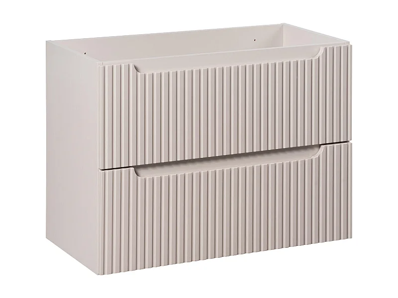 Kast Onder Wastafels NOVA CUW80 2D 80x39x57 Beige