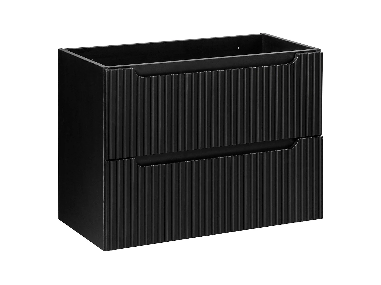 Kast Onder Wastafels NOVA CUW80 2D 80x39x57 Zwart