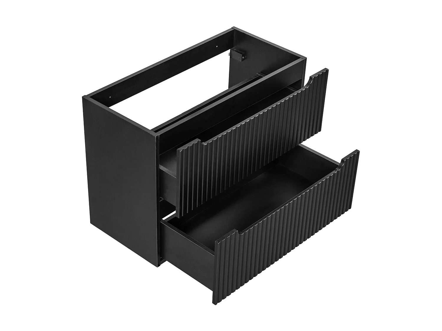 Armário Sob Lavatórios NOVA CUW80 2D 80x39x57 Preto