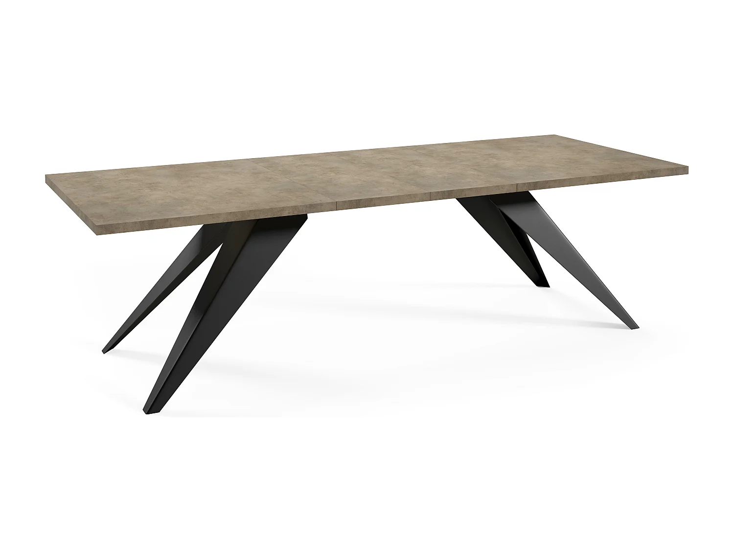 Eetkamertafel VENTO DT90 90x260x76 Grijs