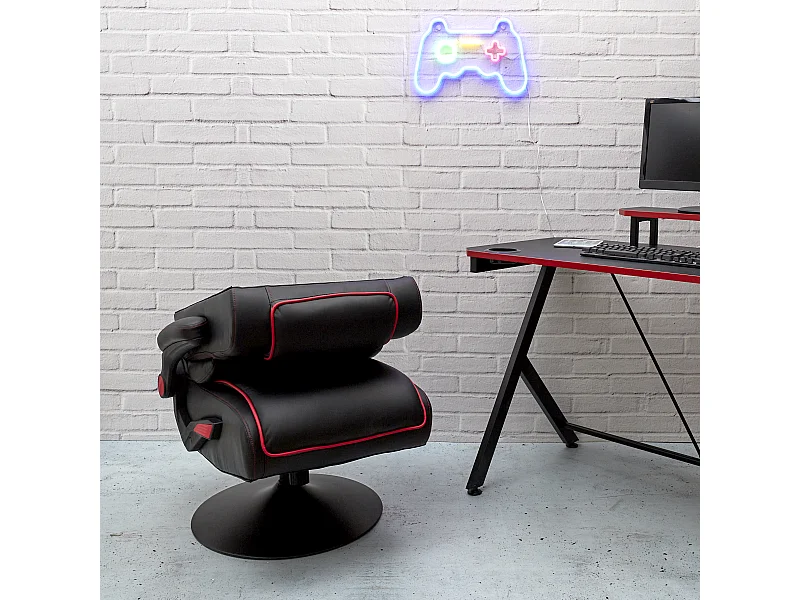 Fauteuil de Bureau "Relax Gamer" 103cm Noir