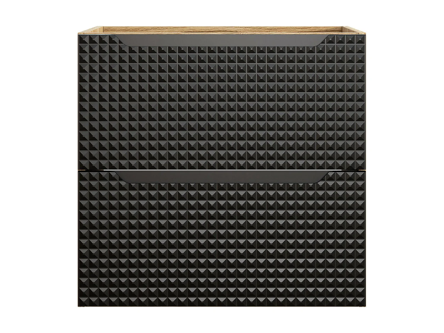 Kast Onder Wastafels LUXOR CUW60 2D 60x46x57 Zwart