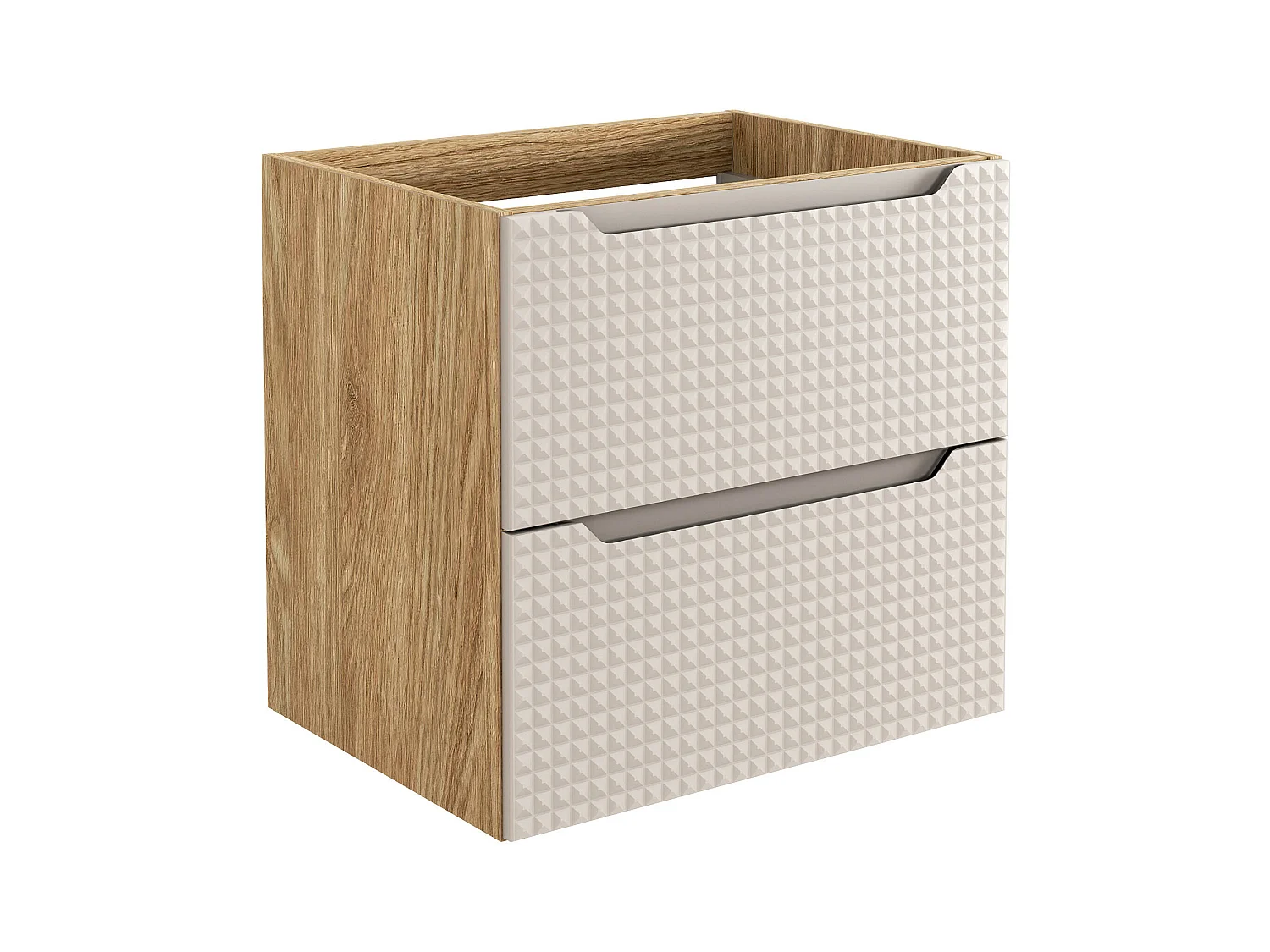 Kast Onder Wastafels LUXOR CUW60 2D 60x46x57 Beige