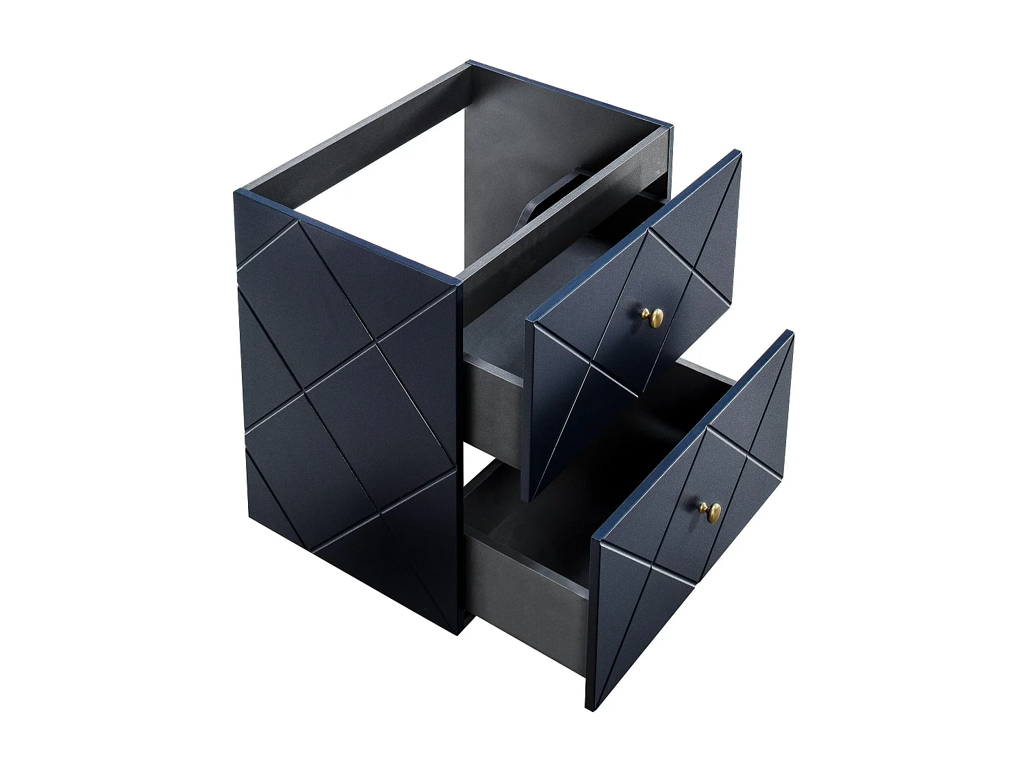 Mobile Sotto Lavabo ELEGANCE CUW60 2D 60x46x61 Blu