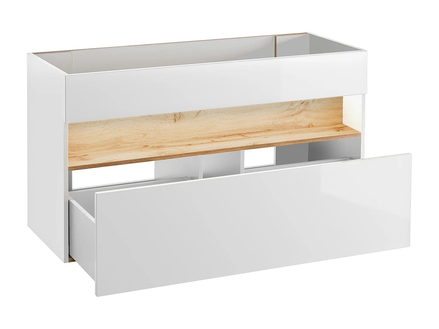 Kast Onder Wastafels BAHAMA CUW120 1D 120x46x68 Wit