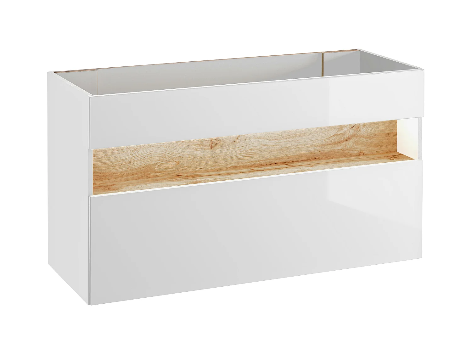 Armario Bajo Lavabos BAHAMA CUW120 1D 120x46x68 Blanco