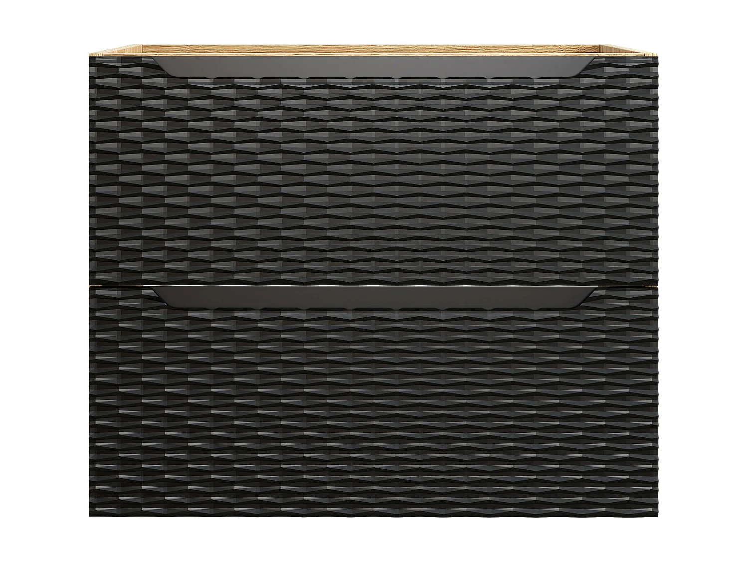 Armário Sob Lavatórios OCEAN CUW70 2D 70x46x57 Preto