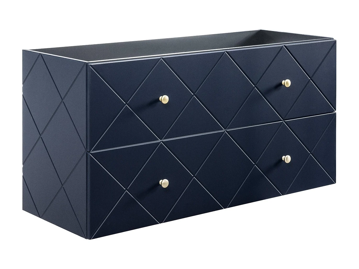 Armoire Sous Lavabos ELEGANCE CUW120 2D 120x46x61 Bleu