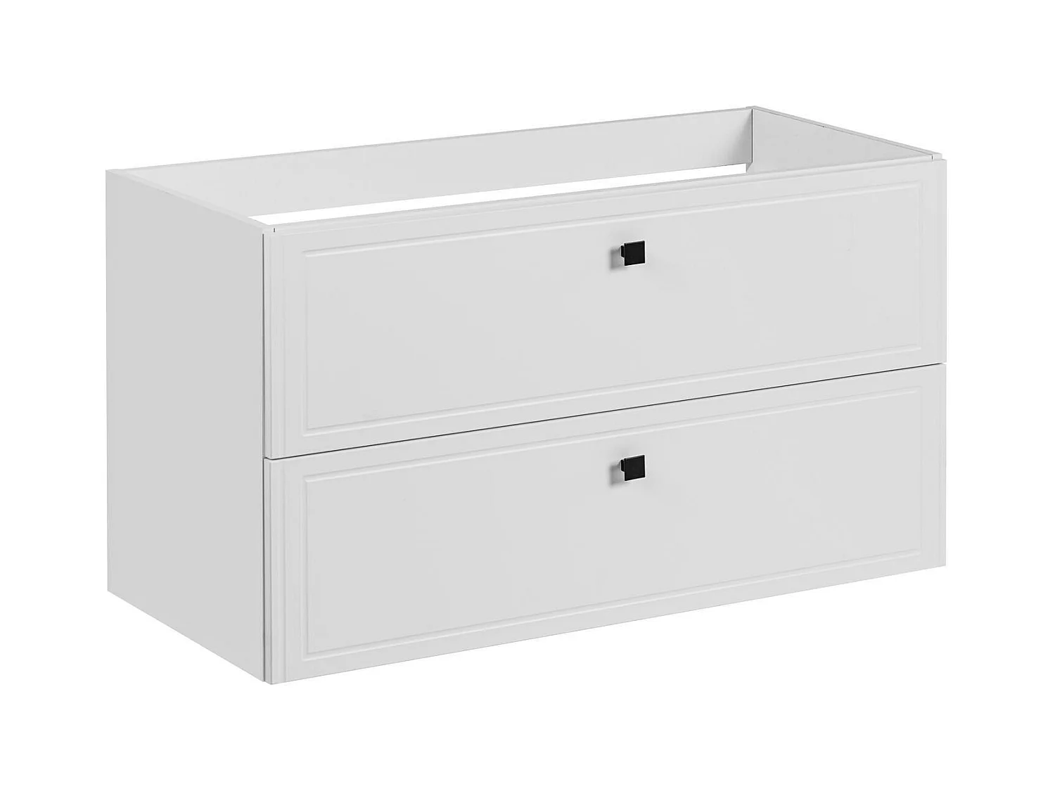 Armario Bajo Lavabos HAVANA CUW100 2D 100x46x57 Blanco