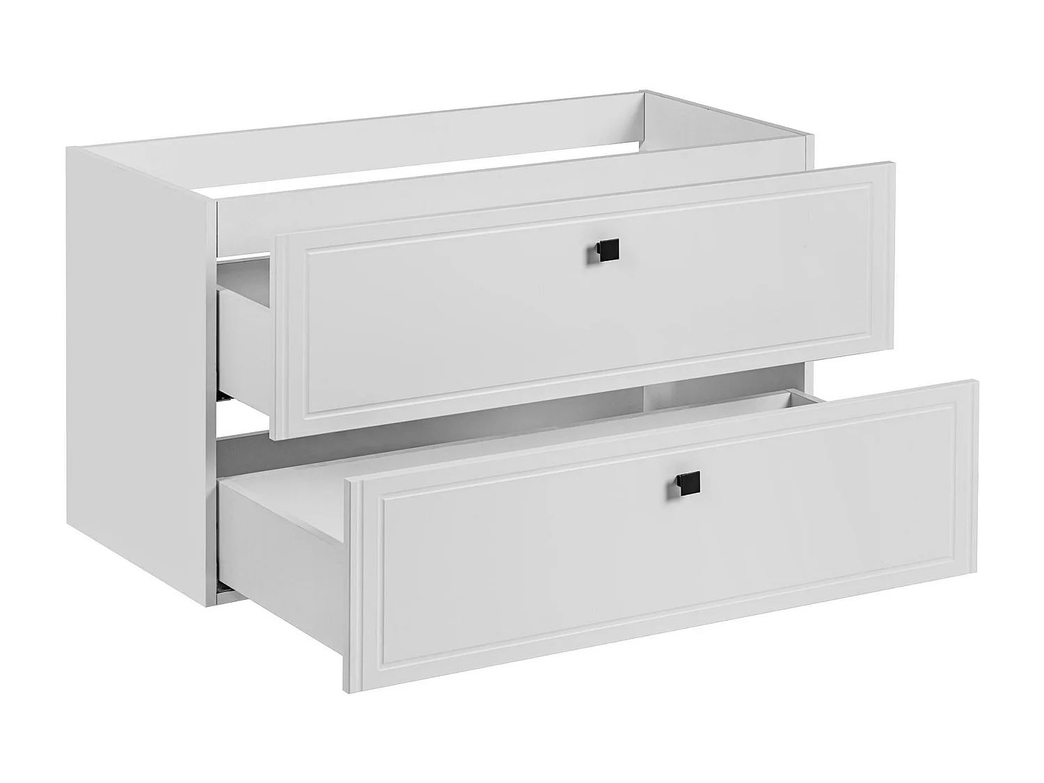 Armoire Sous Lavabos HAVANA CUW100 2D 100x46x57 Blanc