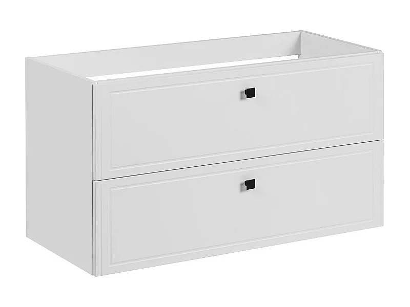 Armoire Sous Lavabos HAVANA CUW100 2D 100x46x57 Blanc