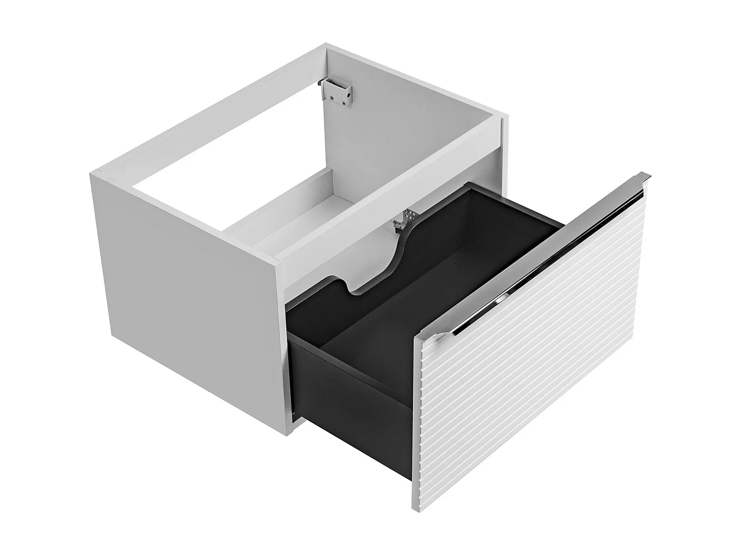 Kast Onder Wastafels LEONARDO CUW60 1D 60x46x40 Wit