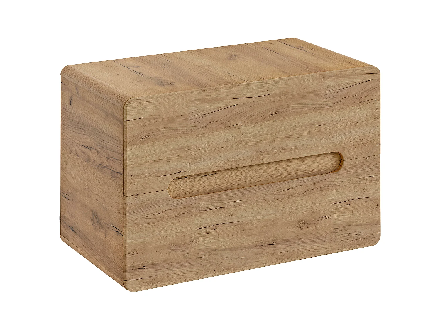 Armoire Sous Lavabos ARUBA CUW80 2D 80x46x53 Clair naturel