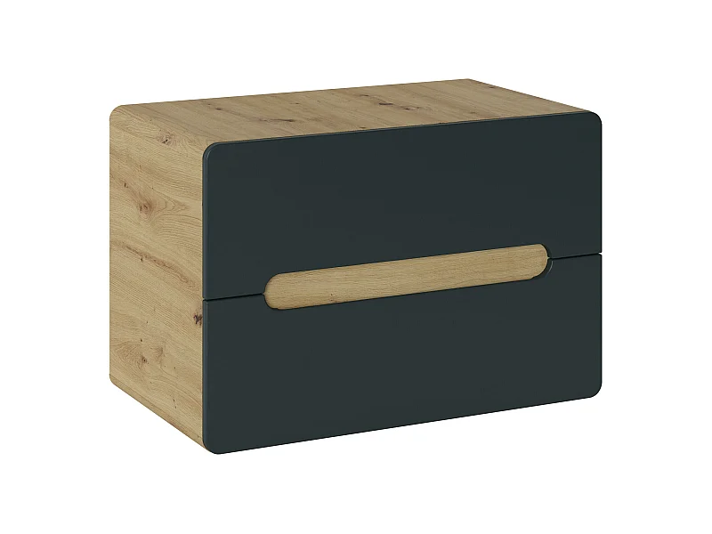 Armario Bajo Lavabos ARUBA CUW80 2D 80x46x53 Verdeoscuro