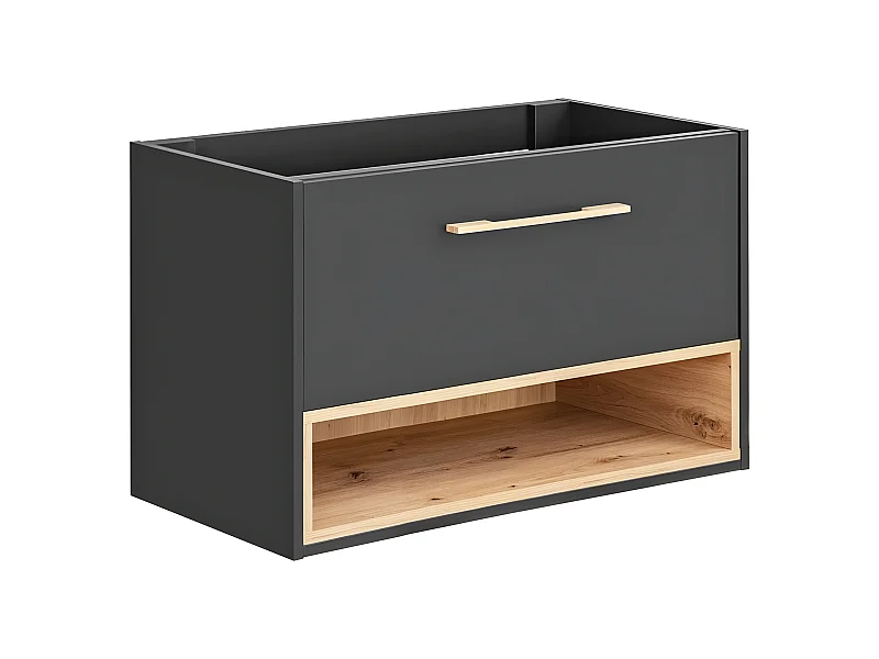 Armario Bajo Lavabos BORNEO CUW100 1D 100x46x57 Verdeoscuro