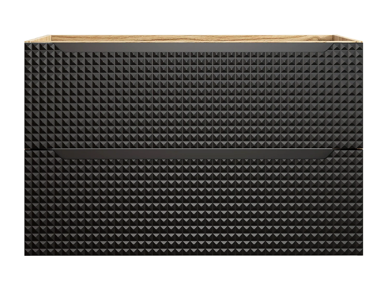 Armário Sob Lavatórios LUXOR CUW90 2D 90x46x57 Preto