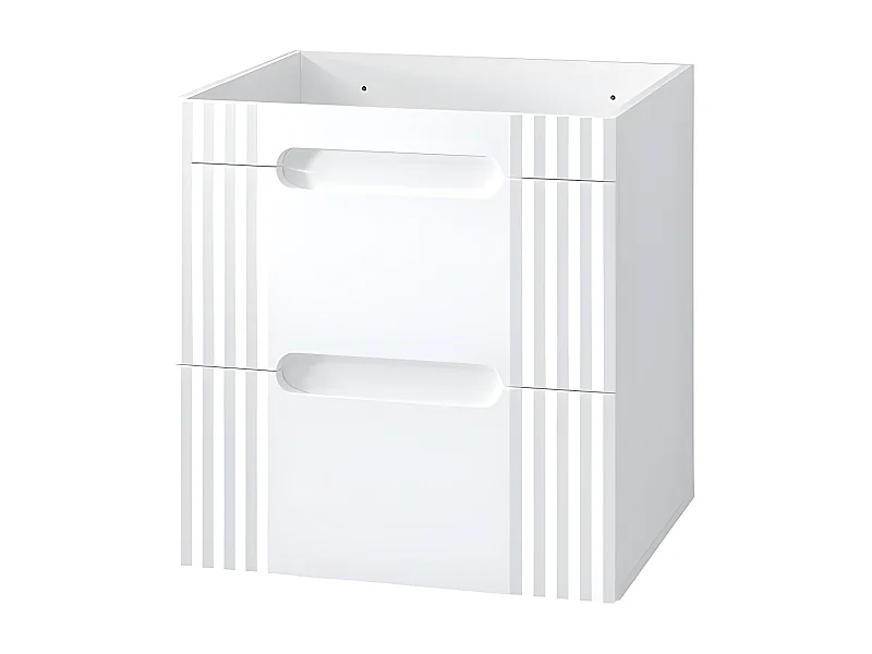 Kast Onder Wastafels FIJI CUW60 2D 60x46x62 Wit