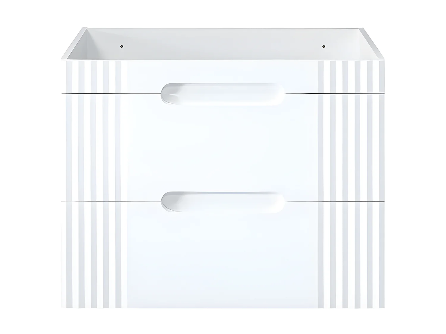 Kast Onder Wastafels FIJI CUW80 2D 80x46x62 Wit