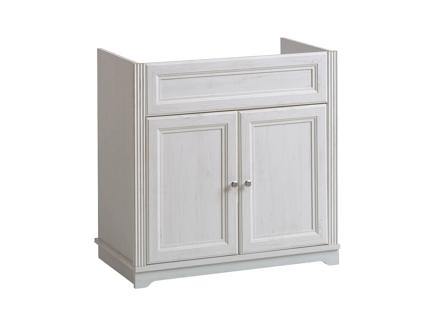 Armoire Sous Lavabos PALACE CUW80 2D 80x46x79 Blanc